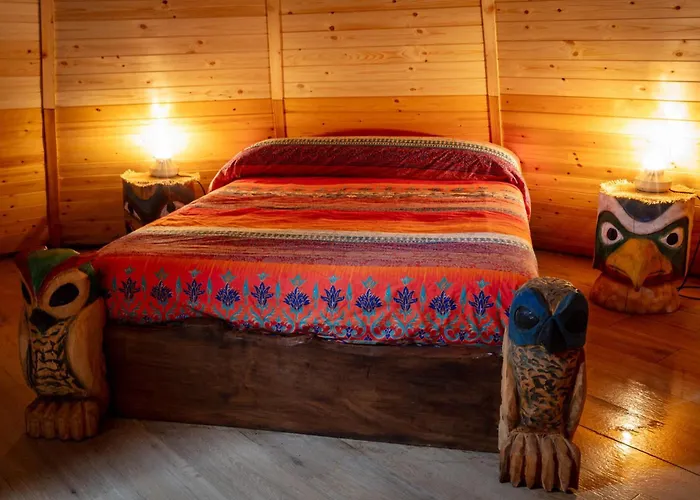 Kamp alanı Bosque Maxico De Bonxe *