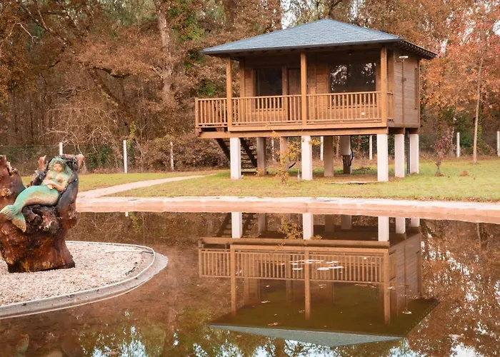 Kamp alanı Bosque Maxico De Bonxe *
