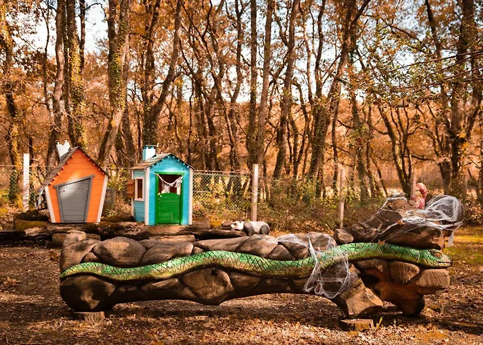 캠프장 Bosque Maxico De Bonxe *