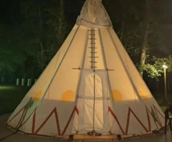 Kamp alanı Bosque Maxico De Bonxe Lugo